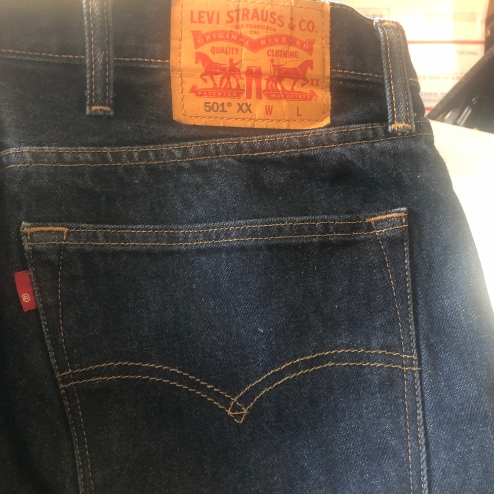 501xx pair of Levi’s button fly 52x36.